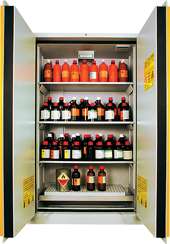 AX2120 - armadio x stoccaggio sostanze infiammabili a norma EN14470-1