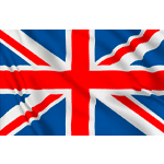 BAPES225UK - bandiera INGHILTERRA con lavorazione mm 1500x2250