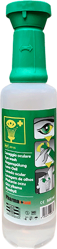 BRC126 - flacone da 500 ml. di soluzione salina sterile con tappo per lavaggio
