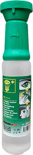 BRC127 - flacone da 250 ml. di soluzione salina sterile con tappo per lavaggio