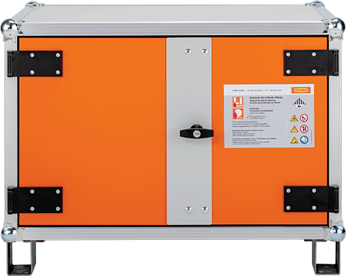 CE11891 - Armadio per stoccaggio batterie al litio 8/5 con piedini