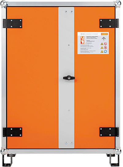 CE11898 - Armadio per stoccaggio batterie al litio 8/10 con piedini