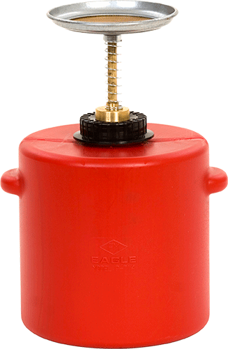 CJ1372E - Contenitore a stantuffo in polietilene da l.13,8