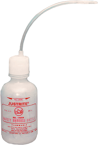 CJ4009 - Distributore polietilene a compressione con cannuccia da l.0,45