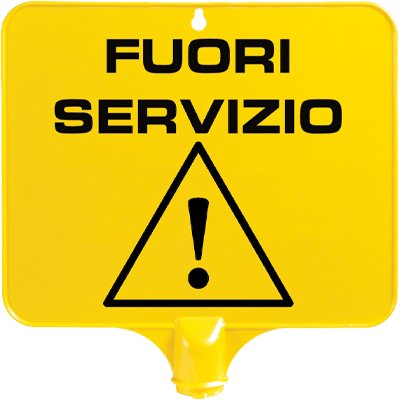 CNP243 - tabella "fuori servizio" per CNP8634