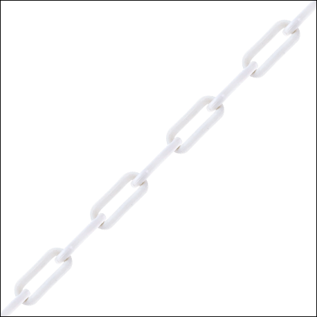 CP1011 - Catena plastica colore  bianco