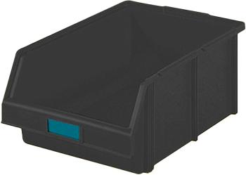 CPLC241S - contenitore a bocca di lupo colore grigio