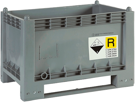 CPST162 - cargopallet ADR x batterie esauste portata Kg 300