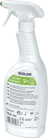 CRA170 - Disinfettante e detergente spray per D.P.I. e strum. lavoro EN16615