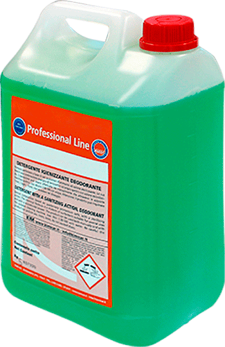 CRAP313 - Tanica da 5 lt di detergente sanitizzante potente profumato al pino