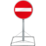 CVGLR6047N - Cavalletto richiudibile con disco da 60 CL 1 "Fig.047 C.d.S."