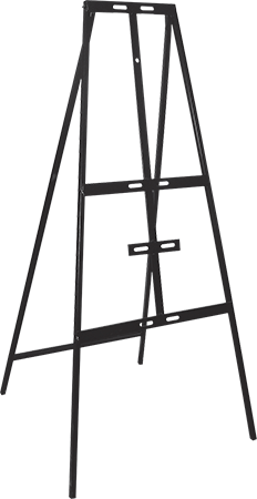 CVP120 - Portasegnale a libro per disco diametro 60 triangolo lato 90