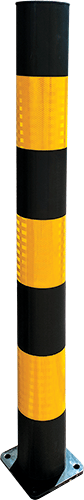 DANB110R - paletto di protezione flessibile diametro 110mm h.1200mm kg.8,7kg