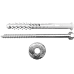 DAT6006 - tassello fissaggio diametro mm. 10x115 h. + rondella mm 8x24