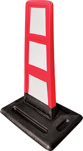 DFR33 - delineatore flessibile lamellare omologato h. 33 cm.