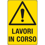 E1779X - Cartello lavori in corso EN ISO 7010