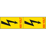 E91514A - foglio n. 2 etic.aut."zagaglia+400 VOLT"