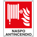 EEF20168X - cartello autoadesivo EasyFix naspo antincendio EN ISO 7010