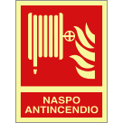 EL20168XA - Cartello luminescente Naspo antincendio