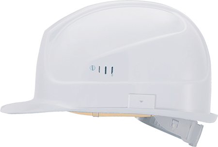 ELE08W - Elmetto SuperBoss 9750 col.bianco fori aerazione laterali chiudibili