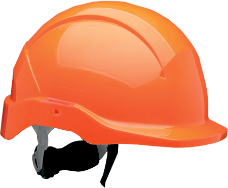 ELE60A - elmetto Centurion mod. Concept dielettrico tesa corta colore Arancio