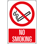 EYE1801X - Sign prohibition NO SMOKING EN ISO 7010