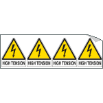 EYE95259B - sheet n. 4 label "HIGH TENSION"