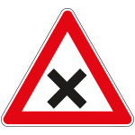 FAH160040 - Triangolo rifrangente HI NF40 INTERS.CON PRECEDENZA D