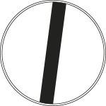 FAR260070 - Disco alluminio rifrangente NF 70 VIA LIBERA