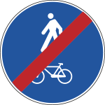 FAR260093B - Disco rif NF93b FINE PERCORSO PEDONALE E CICLABILE