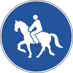 FAR260094 - Disco rifrangente NF 94 RISERVATO QUADRUPEDI