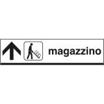 FL6806A - Cartello indicazione MAGAZZINO avanti