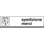 FL6822 - Cartello indicazione SPEDIZIONE MERCI