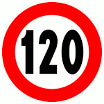 FLR260050120 - Cartello NF 50 LIMITE VELOCITA'KM120