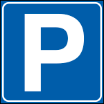 FLR661076 - Cartello  NF 76 PARCHEGGIO