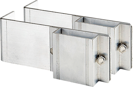 HSPST1 - coppia staffe standard per scale a gabbia HSP506/HSP508