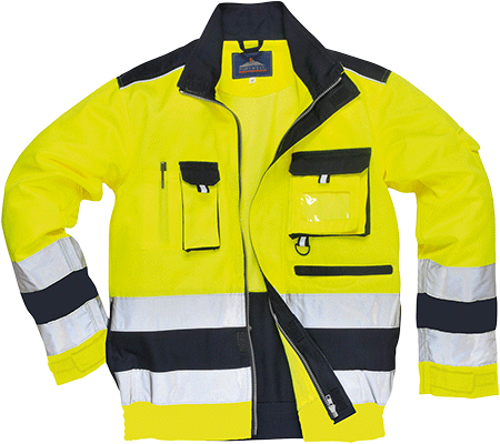 PWT1050XXL - Giacca Lille HI gliallo/navy tg.XXL