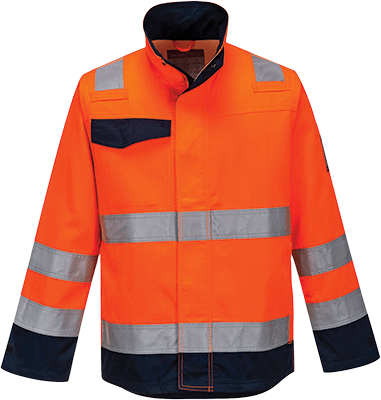 PWT35M - giacca multi-norma RIS arancio/navy tg.M
