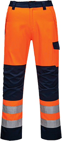 PWT36XXL - pantalone multi-norma RIS arancio/navy XXL