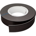 SCM36 - cursore magnetico h.30 rotolo mt.6 + cartoncino bianco + PVC traspar.