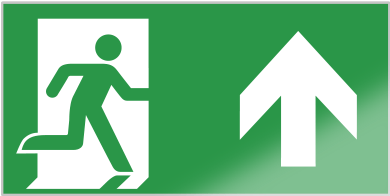 SECET32C - segn.vetro CRYSTAL mono"usc.emeger.alto"