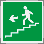 SEM15161G - segnale alluminio METAL monofacciale 210x210 piu'simbolo