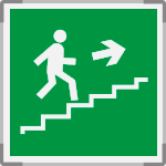 SEM15162G - segnale alluminio METAL monofacciale 210x210 piu'simbolo