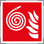 SEME15106A - segnale alluminio METAL monofacciale 150x150 piu'simbolo