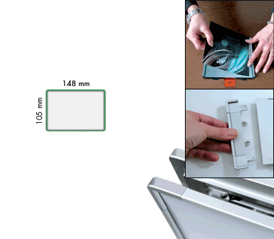 SEMS1015G - segnale alluminio METALSIGN monofacciale colore VERDE