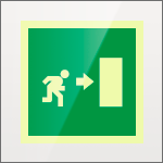 SEPS15153FW - Segnale plexiglass PLEXI monofacciale luminescente attacco a scomparsa