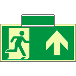 SICLE715103SN - sistema COLORFIX VERDE bifacc/sosp.luminescente Usc.Emer.Nord ISO 7010