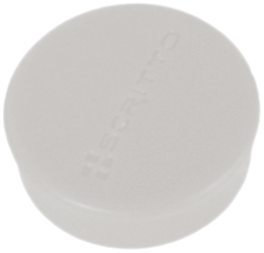 SMAT20W - confezione da 8 magneti diametro mm 20 colore BIANCO