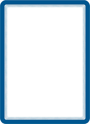 SMCA495B - confezione da 2 cornici formato A4 con retro adesivo col. BLU