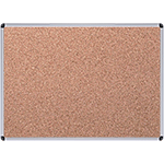 SMLT98 - cornice in alluminio retro in sughero dimensioni esterne mm 1500x1000